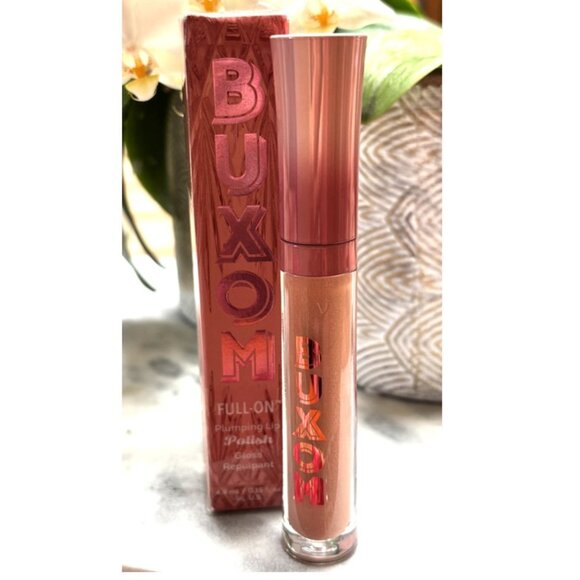 BUXOM Mocktail Full-On Plumping Lip Polish* ~ BAILEY BUTTERSCOTCH 4ml NIB - Picture 2 of 13